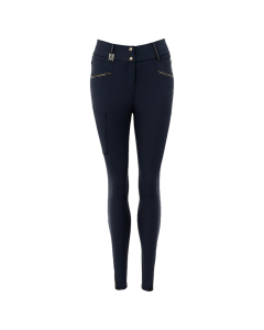 Silikonbesatz-Reithose Glance - dark navy