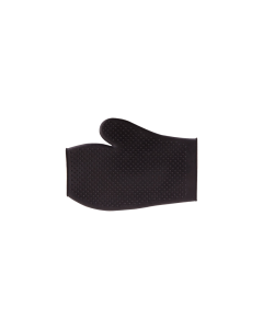 Gummiputzhandschuh - schwarz