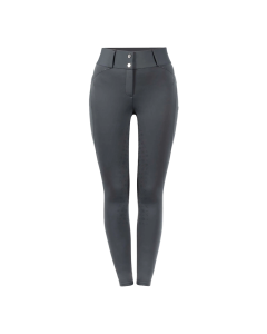 Vollbesatzreithose CAVALCANDERA GRIP MOBILE - silver pine