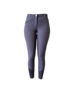 Kinderreithose CARAT PRO GRIP - grey
