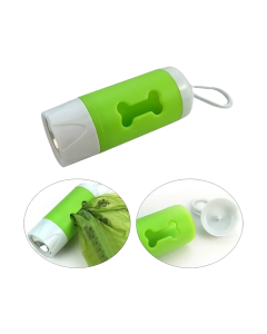 Kotbeutelhalter mit Licht
