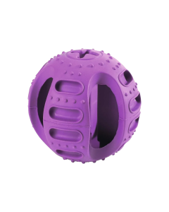 STUFF'N BOUNCE Hundespielzeug 9,5 cm - lila