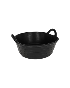 Gummitrog -20l - schwarz 