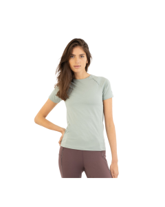 Kurzarm-Funktionsshirt Lefke - slate gray