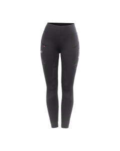 Reitleggings CAVALLIN GRIP RL - schwarz