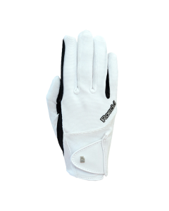 Reithandschuh MILANO - white/black