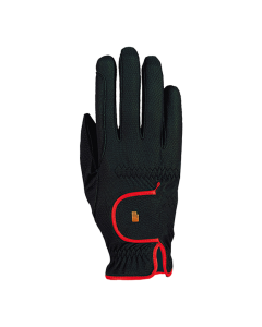 Reithandschuh LONA - black/red