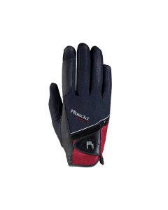 Reithandschuh Madrid - black/red