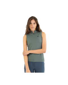 Zip-Up Funktionstop Isis - balsam green